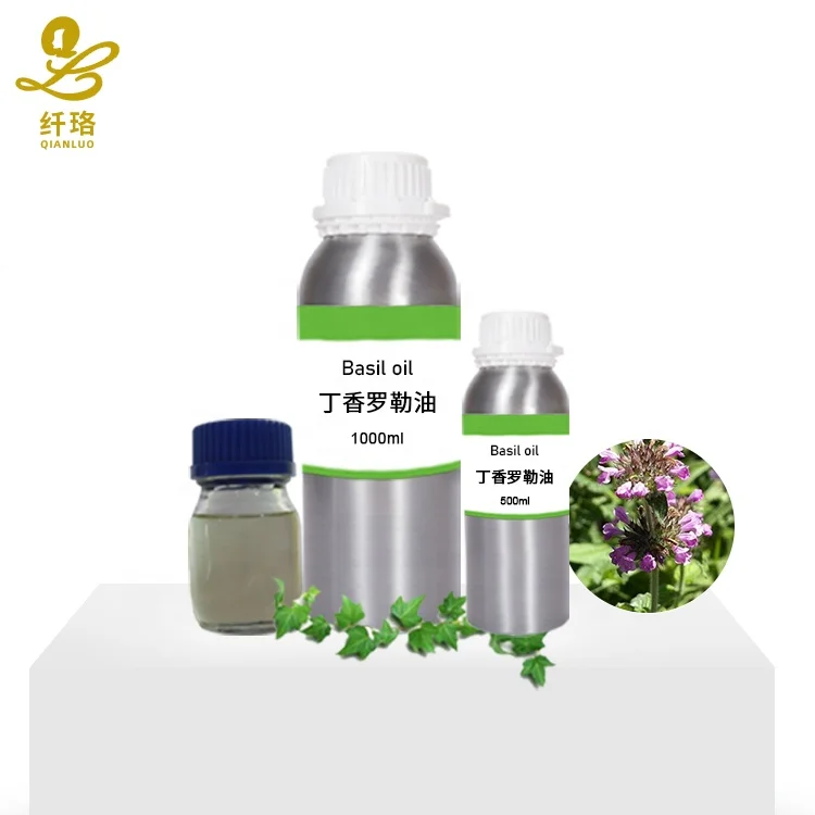 

Pure Basil Essential Oil Bulk With Best Price And Free Sample From China Factory