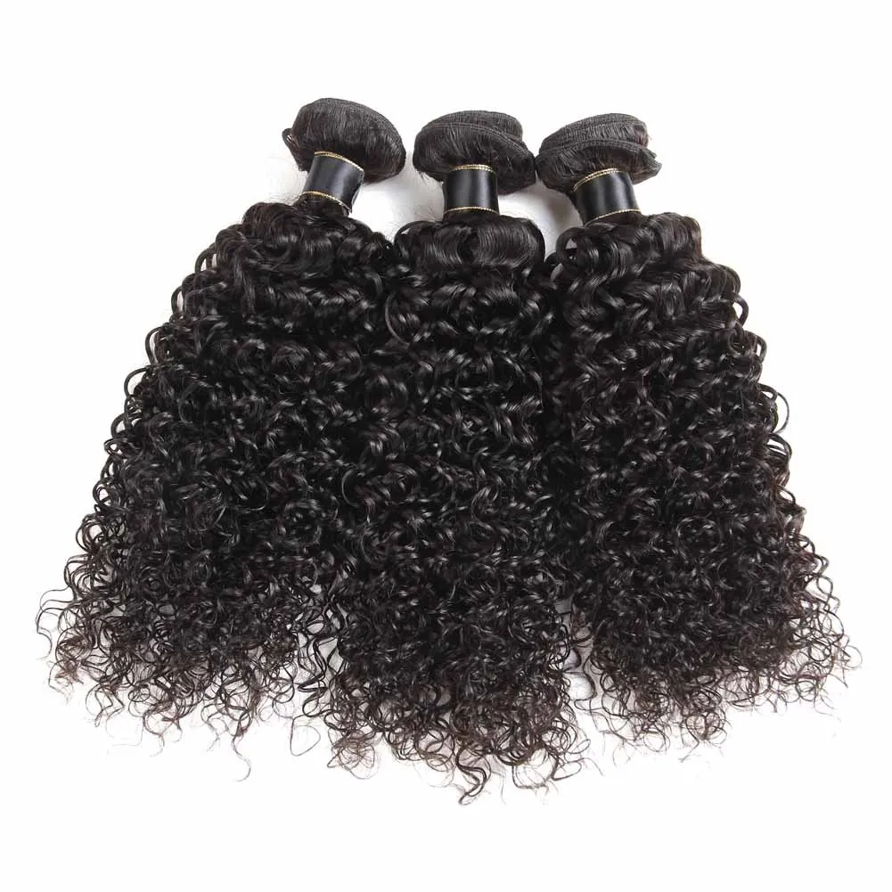 

10A Brazilian Jerry Curly Human Hair Bundles 100% Remy Human Hair Weave Bundles for woman