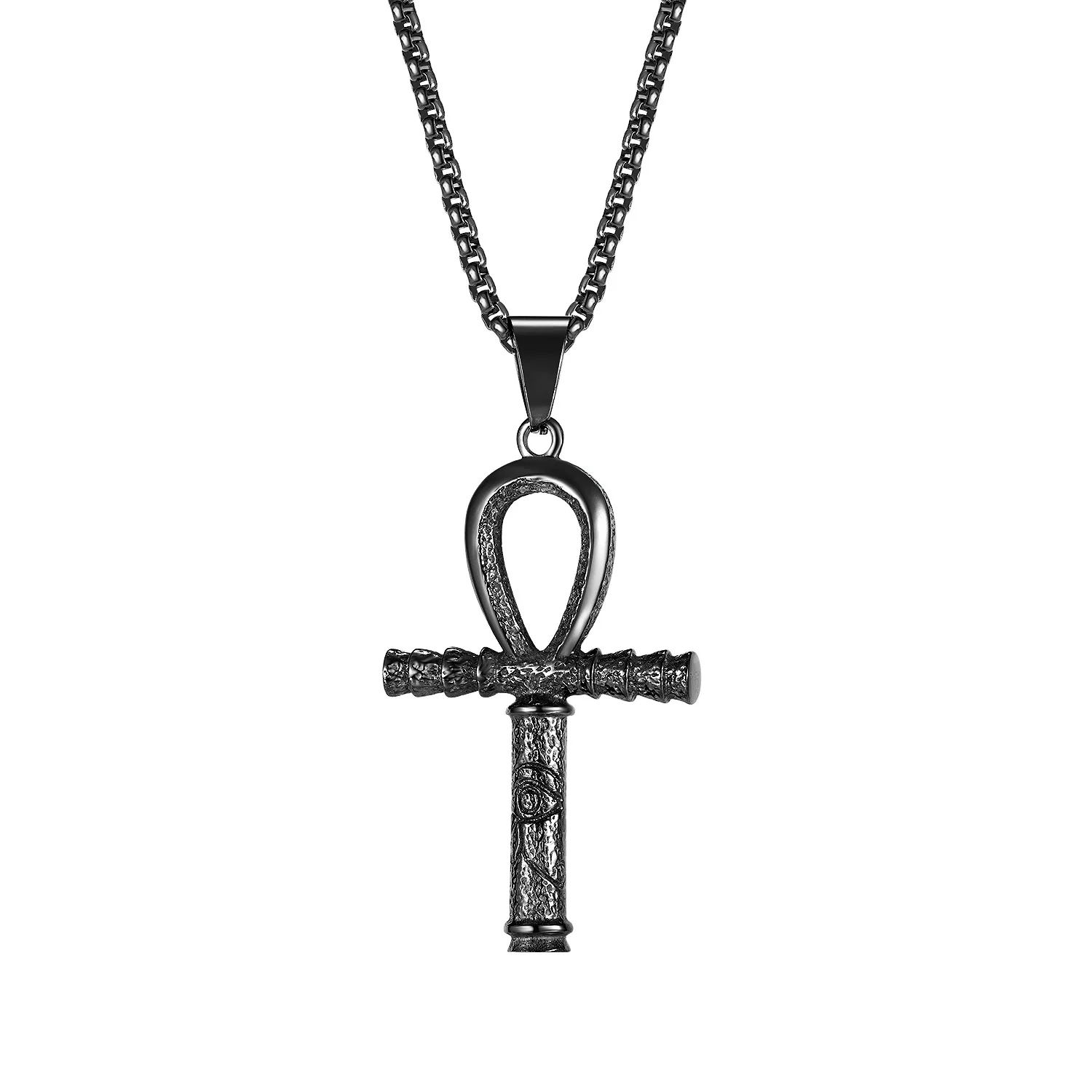 

Fast Delivery New European Personality Hip Hop Gold Plated Cross Pendant Stainless Steel Necklace Jewelry For Men 2021