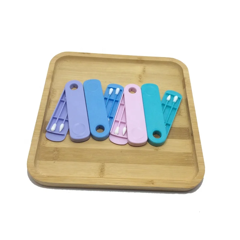 

The new washable and reusable alcohol swabs are 100% biodegradable., Pink