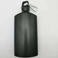 

Portable flat shape Aluminum Bottle / Sports Aluminum Water Bottle,25oz aluminum canteen