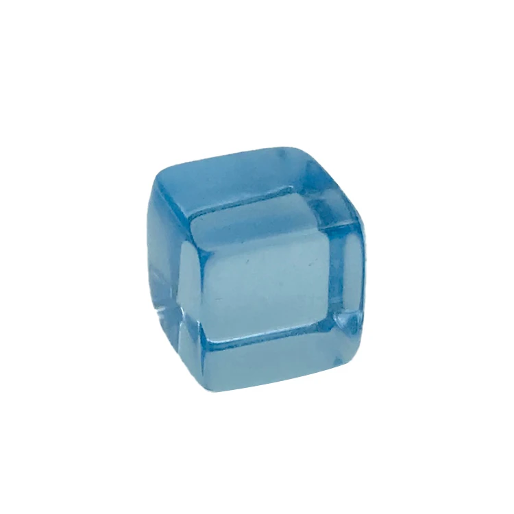 

Reusable plastic dice transparent ice cubes  small plastic cubes for board game, Customized