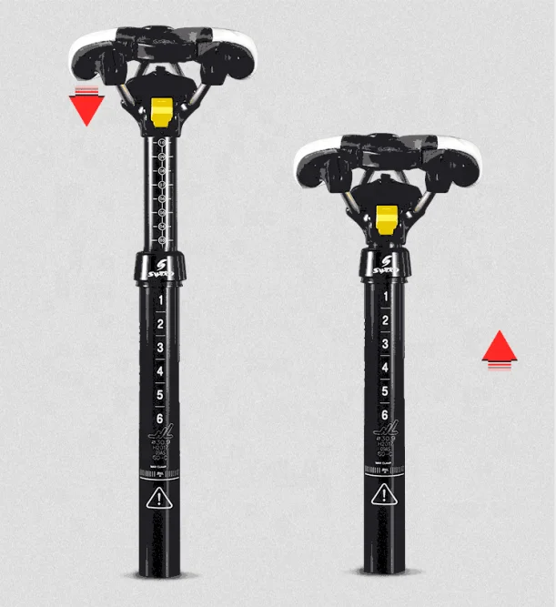 

30.9/31.6 X385MM aluminium alloy bike height adjustable seat post mountain bicycle dropper seatpost, Ed black/(al)turning black