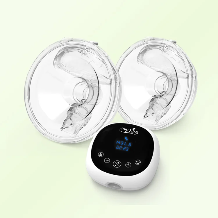 

Direct purchase 4 modes mute motor LED touch screen electric wearable breast pump, Customized