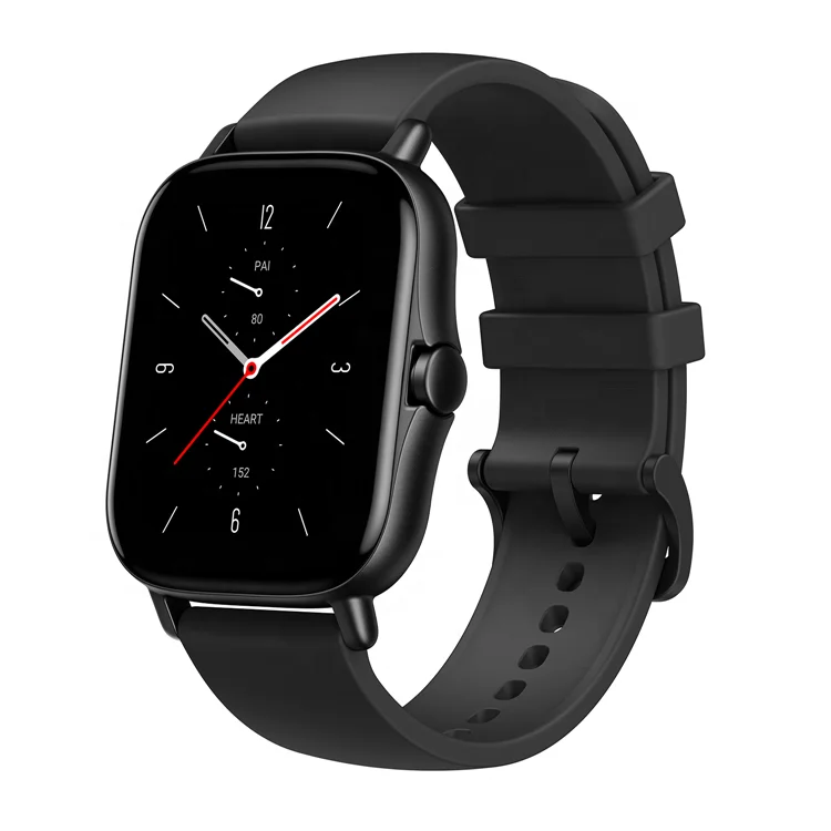 

New Global Version MOLED 5 Smart Watch Original Huami Bands Strap Smartwatch Xiaomi Correa Amazfit Gts 2, Black white