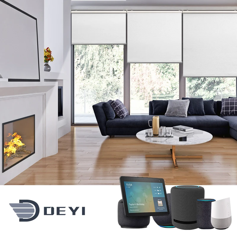 

Deyi Smart motorized curtain switch Roller blind kit, Customized color