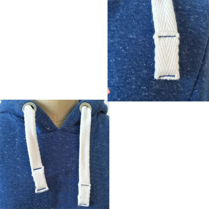 
OEM Anti-pilling Eco friendly Logo Printing Breathable Blue Ladies Snowheather Fleece Top Pullover Cropped Women Hoodies 