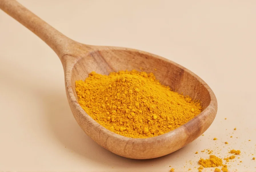 Turmeric paired with black pepper and healthy fats to enhance absorption