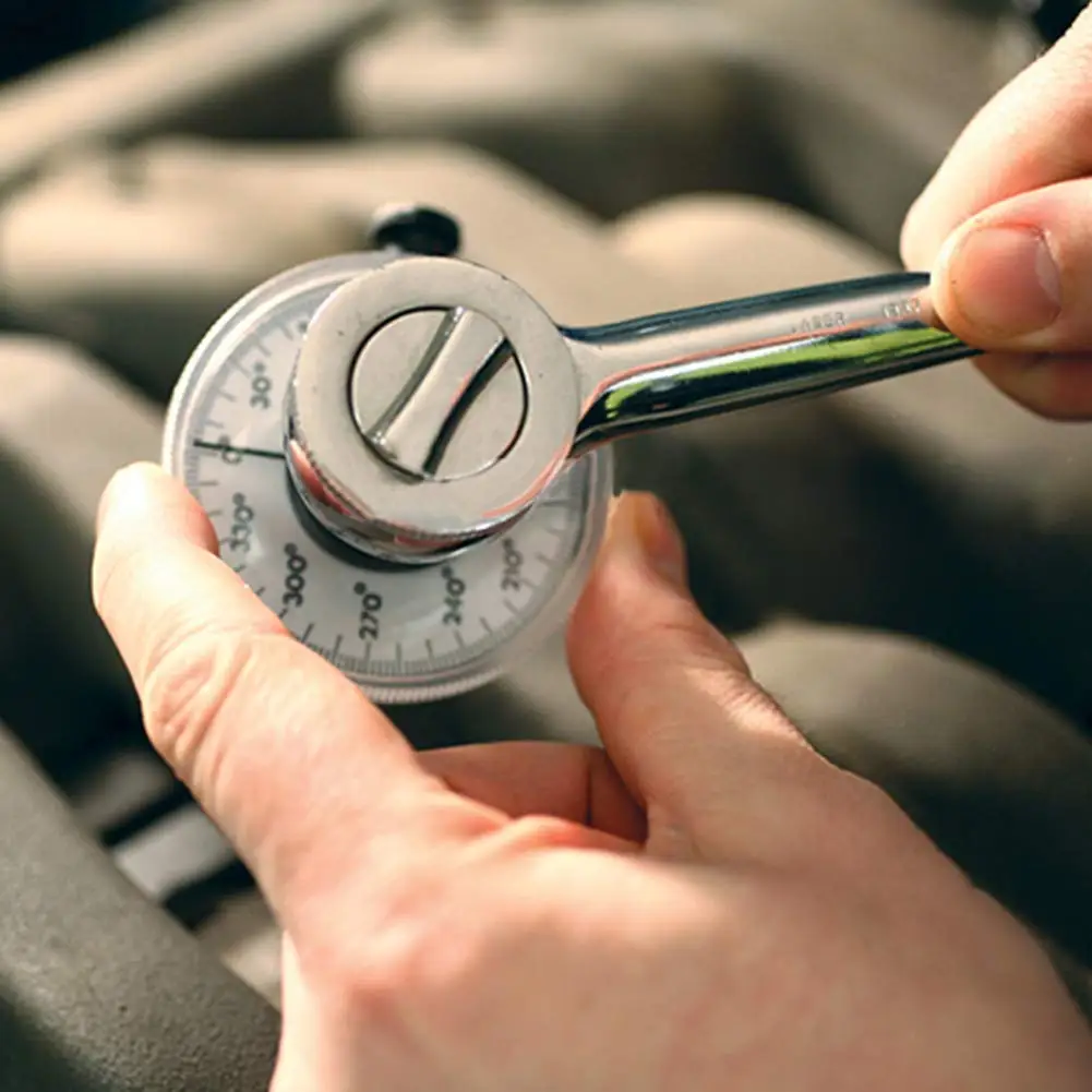 Protractor Torque Angle Gauge Motorq Angular Torque Gauge 1/2" Drive