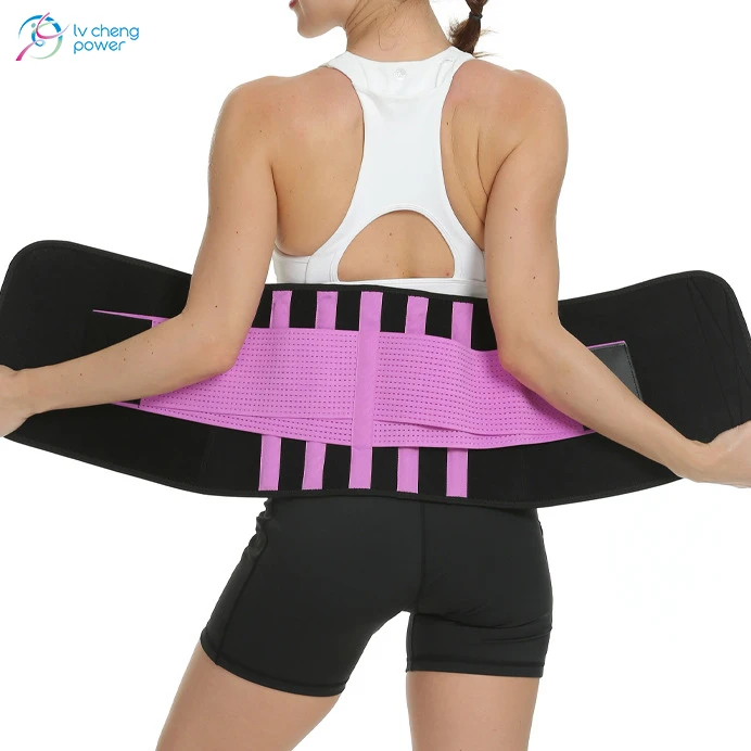 

Custom Logo Breathable Sport Slimmer Waist Belt Sauna Sweat Waist Support
