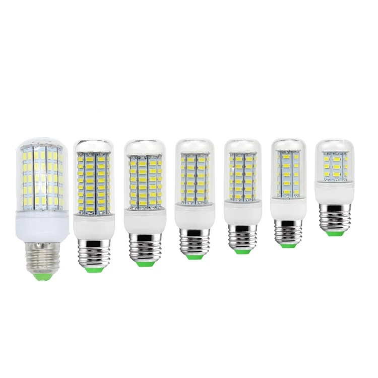 New product  5730SMD constant current wide voltage corn lamp 85V-265V LED energy saving bulb light E27 G9 E14 B22 E12 GU10