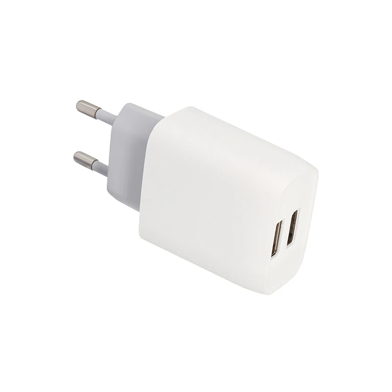 

YC-202B Free Sample Electronic 2 Ports Fast Phone Charger Adapter Wall Travel USB Charger for Mobile Phone Quick Charger, Custom color