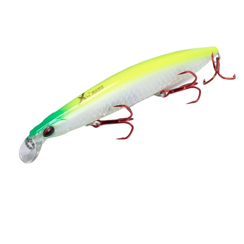 

Kingdom New High Quality Floating Jerkbait Fishing Lure Wobblers Minnow Freshwater Casting Hard Baits, 9 colors