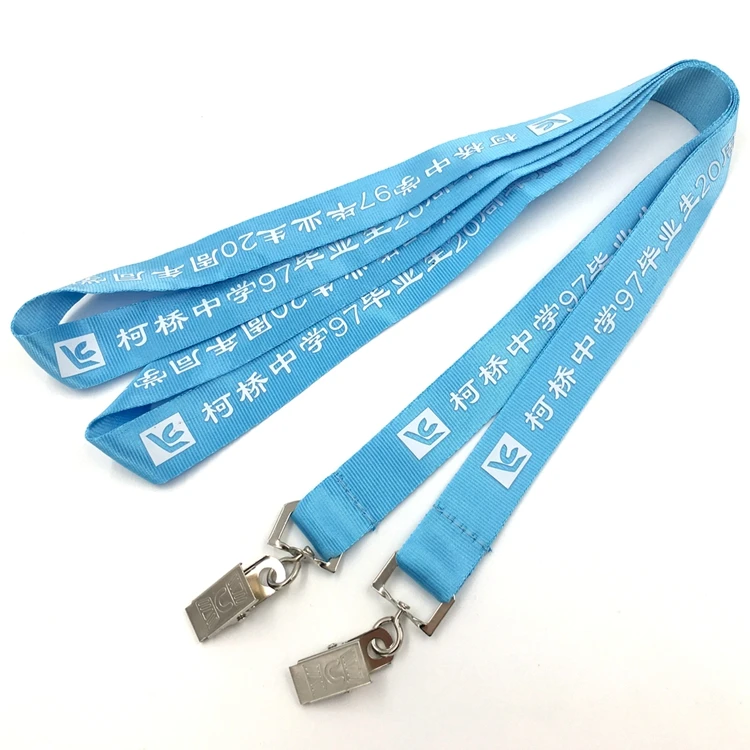 
Factory Direct Price 2.0*90Cm Custom Nylon Silkscreen Printed Lanyards With Printing Logo 