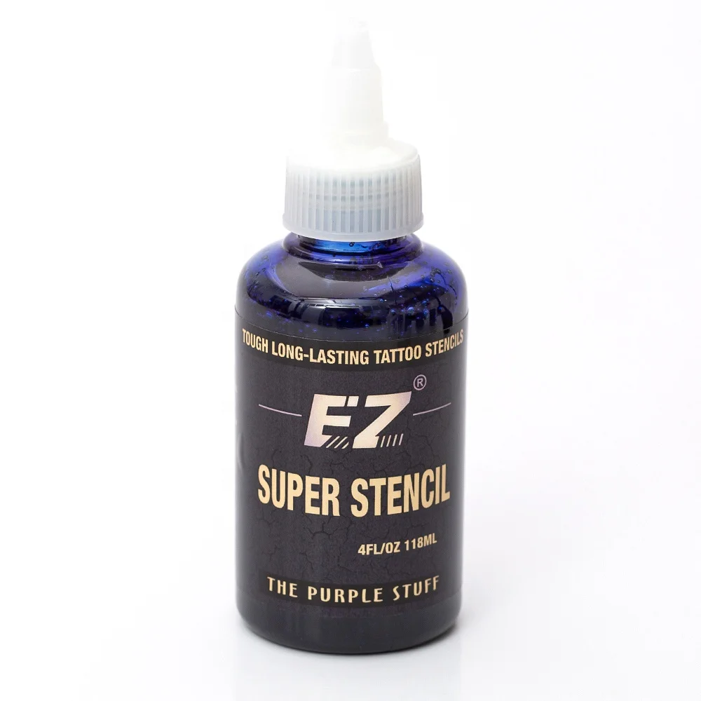 

YaBa Purple Transparent Clear 4oz 120ml EZ Tattoo Stencil Equipment Transfer Gel