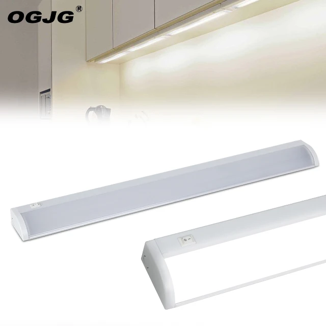 lighting manufacturer 110v 120v 277v linkable tube lighting no flicker under counter cabinet led light