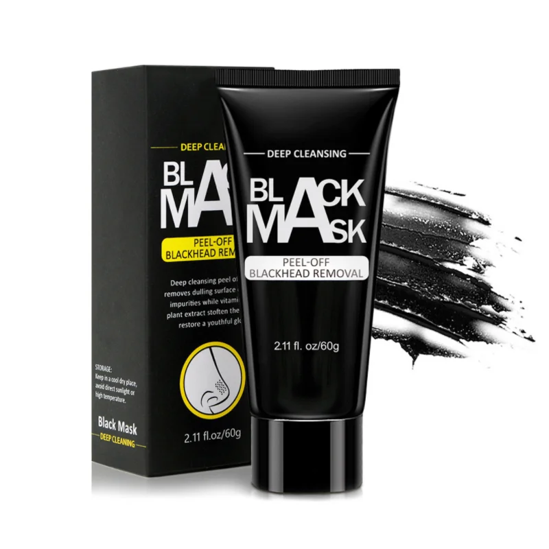 

2020 New Best For Face Nose Remover Purifying Peeloff Blackhead Facemask, Black