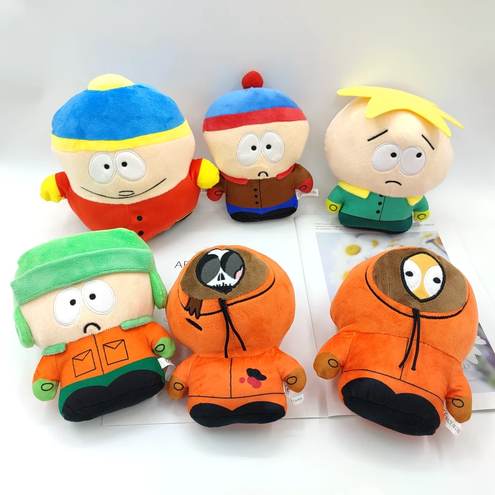 

18cm New Cute Cartoon The South Character Park Plush Soft Toy Doll Kawaii Stuffed Animal South Park Plush Toys