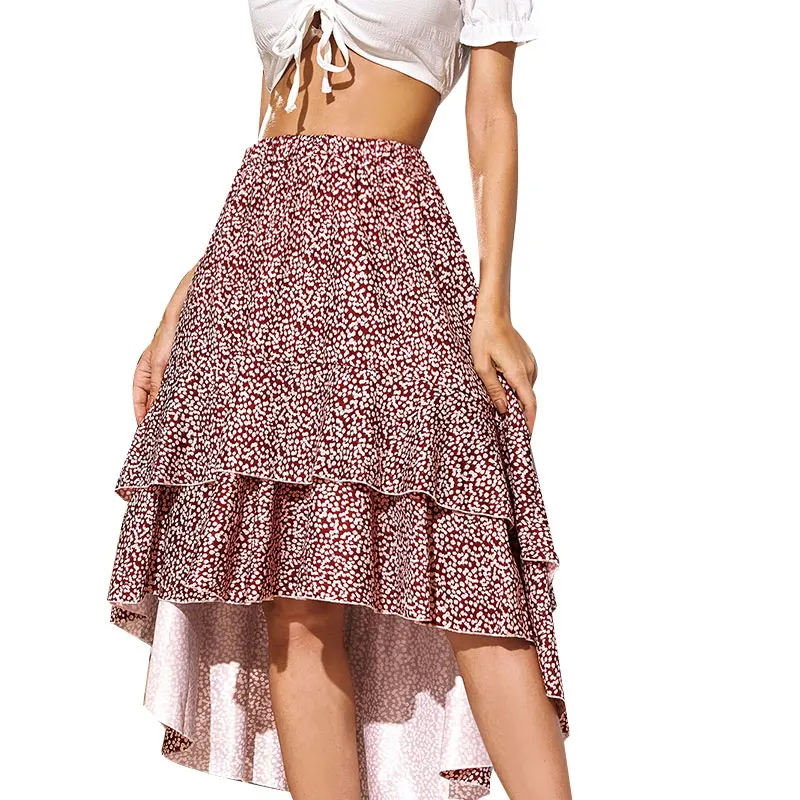 

Shein In Stock New Arrival Summer Autumn Short Plaid Dress Cotton Fabric Clothes Women Skirt