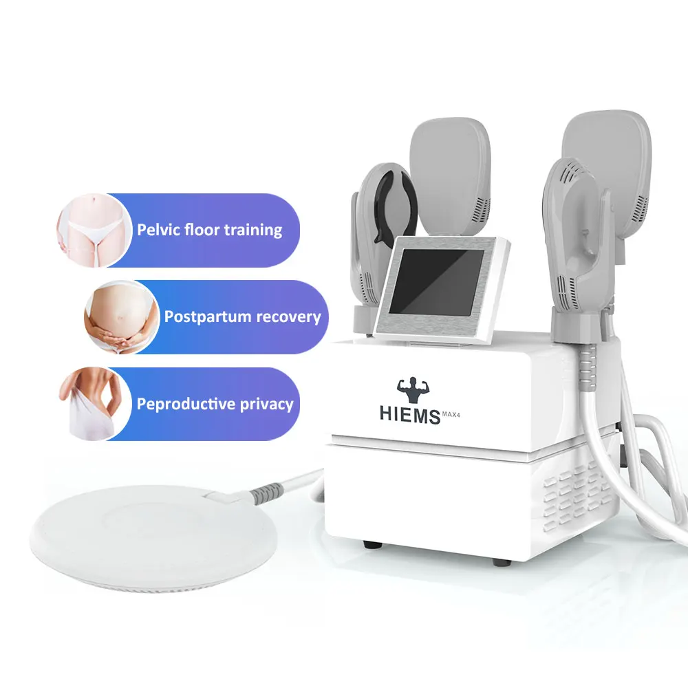 

Great quality 4 handle hiemt ems weight loss machine pelvic floor muscle training body slimming hi emt equipment