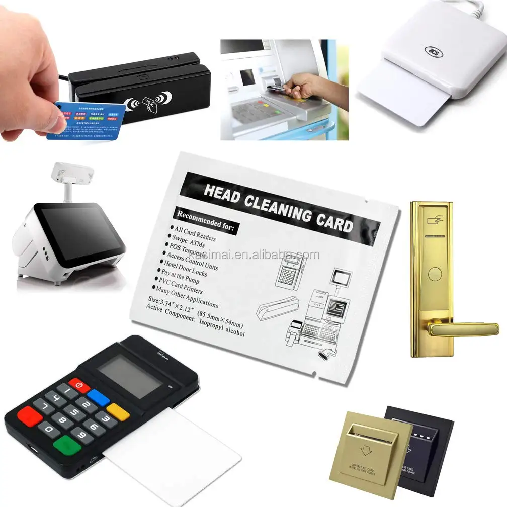 Wholesale Disposable Printer Cleaning Card Buy Head Cleaning Card For
