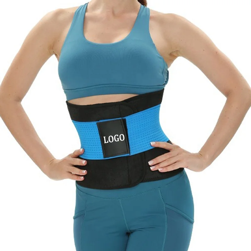 

3005 Private Label Back Support Neoprene Sweat Waist Trainer Belt Waist Trimmer Belt For Men And Women, 8 colors: black, blue, pink, red, purple, orange, yellow, green