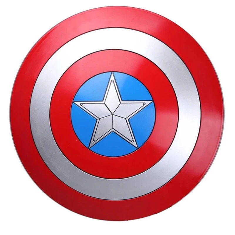 

America role play 1:1 ABS plastic Shield Cosplay Gift Halloween Prop Diameter 57 cm Steve Rogers Accept Do Drop Shipping