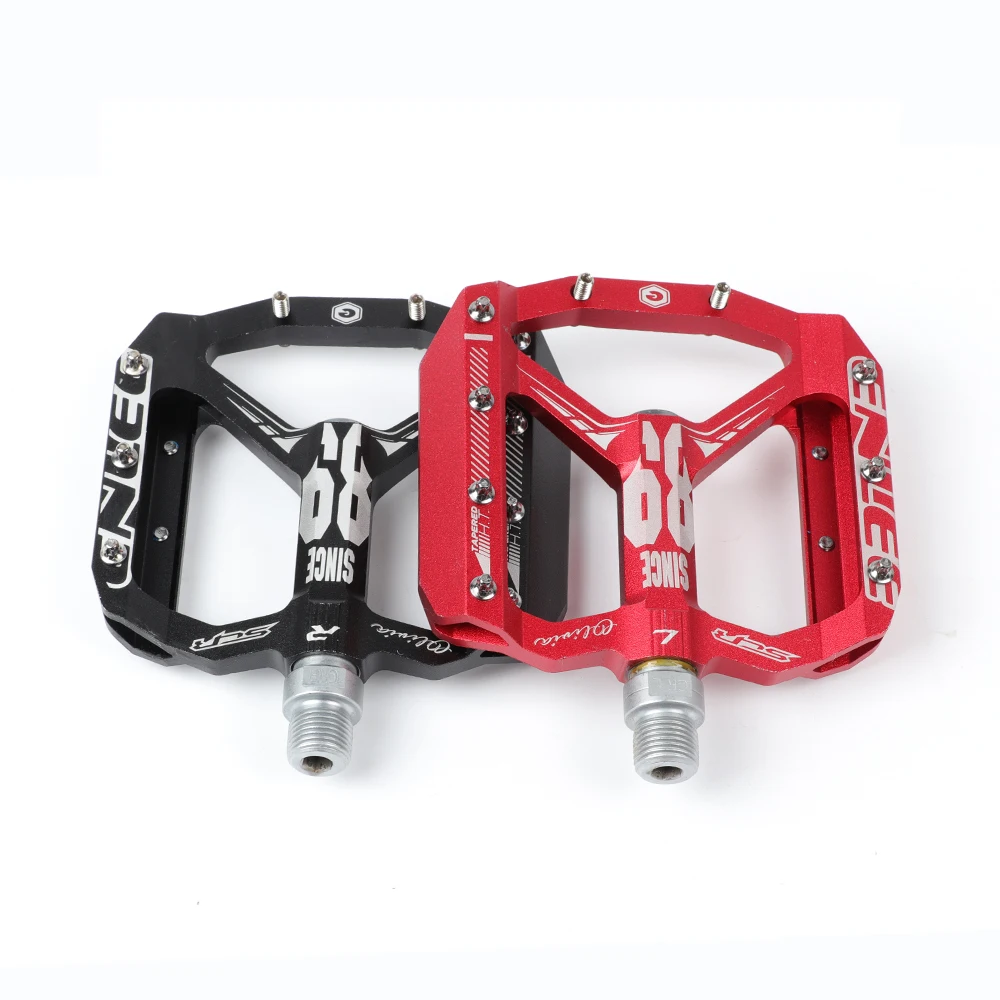 

Customized ENLEE SCR CNC Machined BMX Aluminum Alloy Bicycle Pedal Assist Accelator Pedal , Mtb Pedal Alloy, Red/black/titanium/purple