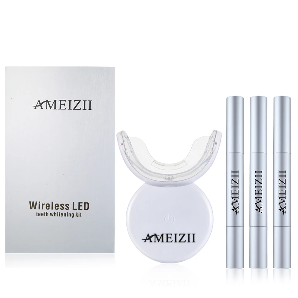 Custom LOGO Wireless Teeth Whitening Lamp Machine Bright White Tooth Whotening Gel Pen Kits Blanchiment Dentaire With Controller