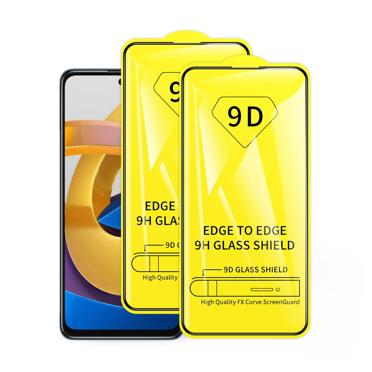 

9D Full Cover Tempered Glass For Huawei Nova 9 8i Mate 30 Screen Protector For Huawei P Smart 2021 P40 Lite Protective Film, Transparency 99% color