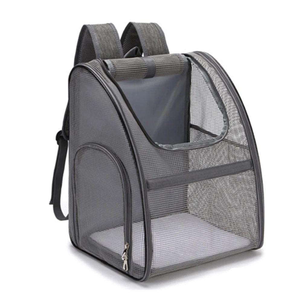 

Portable Pet Bag Outdoor Portable Backpack Breathable Mesh Cloth Pet Bag
