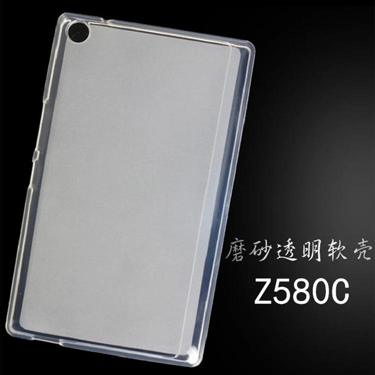 

Armor Style Matte Edge Transparent High Clear Soft TPU Silicone Tablet Back Cover Case For Asus ZenPad Z380C 8.0