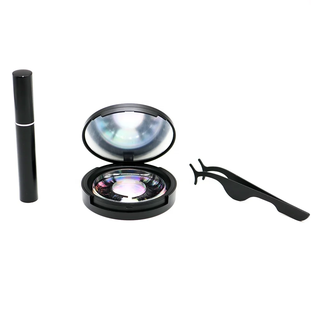 

Wholesale order a small amount of eyelash magnet magnetic eyeliner and eyelash suit., Natural black
