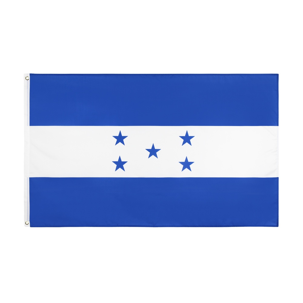 

Ready to Ship 100% Polyester 3x5ft Stock Printed Honduran Honduras Flag