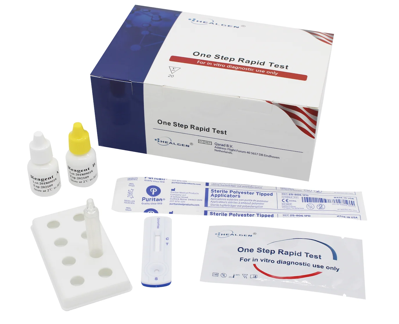 High Quality Medical Test Kits One Step Rapid Chlamydia Igg Igm Serum ...