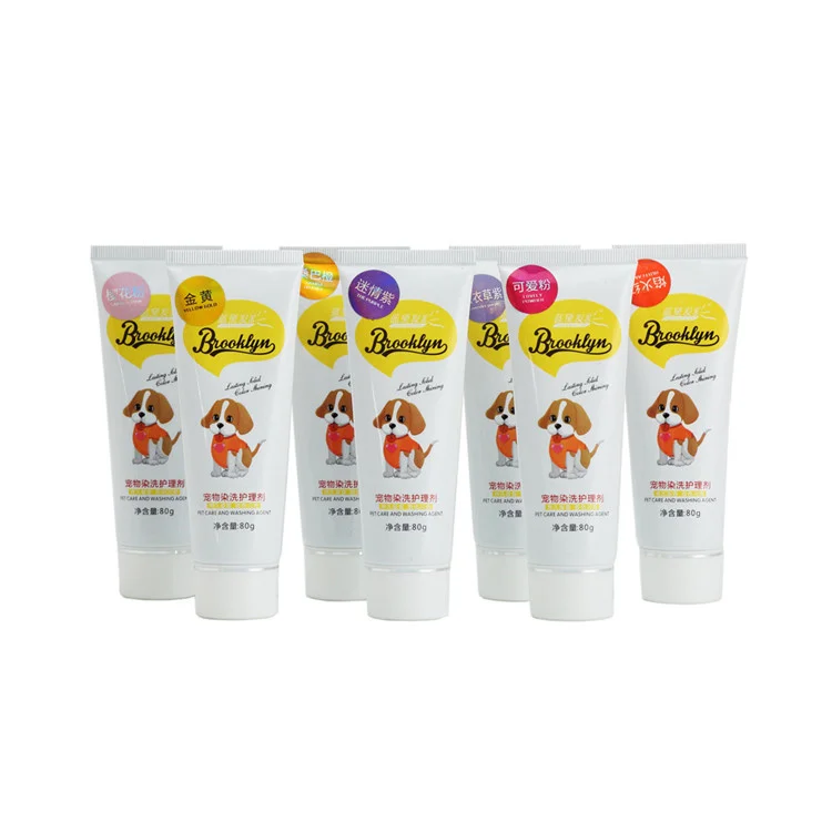 

Custom Order permanent Coloring Pet non allergic Hair Dye Cream