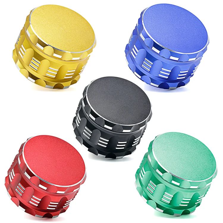 

tobacco 63MM Aluminum Alloy Portable Weed Grinder, Six colors