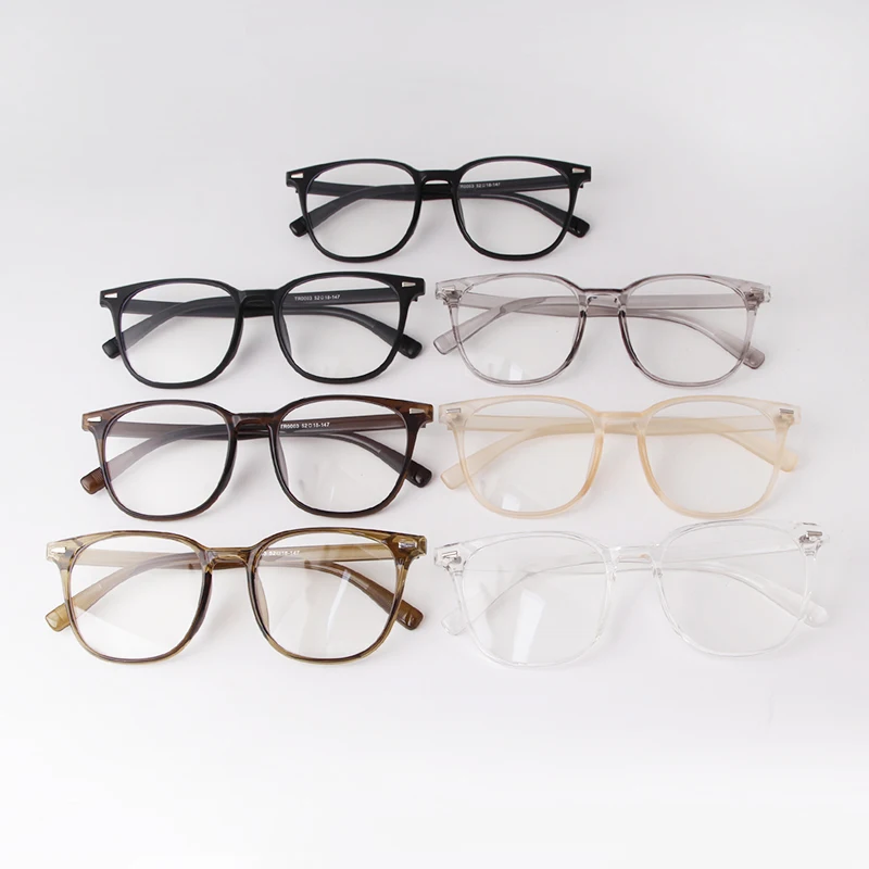 

PSTY0003 Fashion Women Men Glasses Square Blocked Blue Light Eyewear Frame Custom Logo Prescription Vintage Eyeglasses