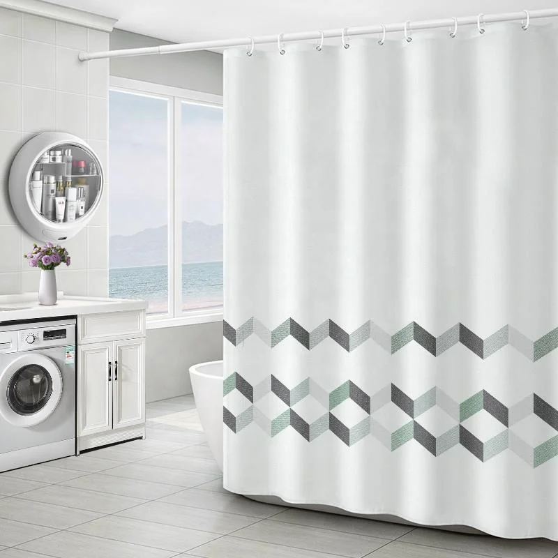 

Factory Direct Polyester Shower Curtain For Hotel
