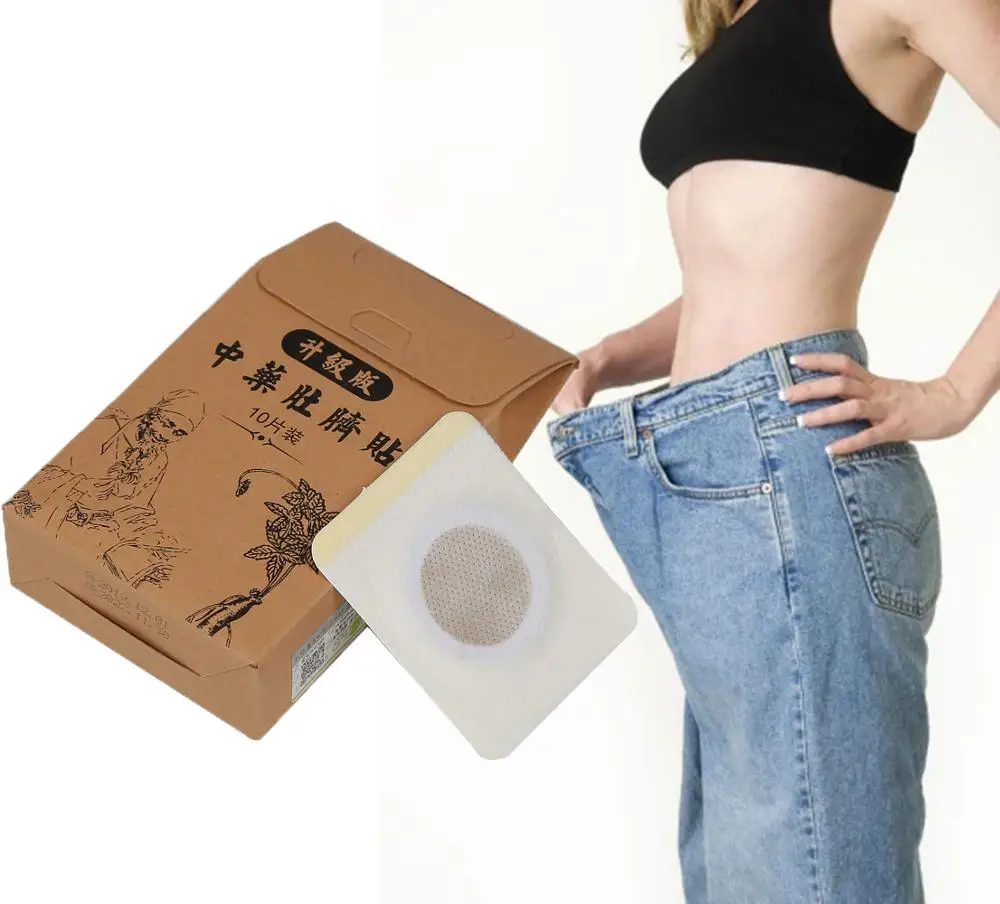 

10PCS Natural Herbal Weight Loss Patch Whole Body Detox Slimming Patches For Fat Slim Pat, As pictures