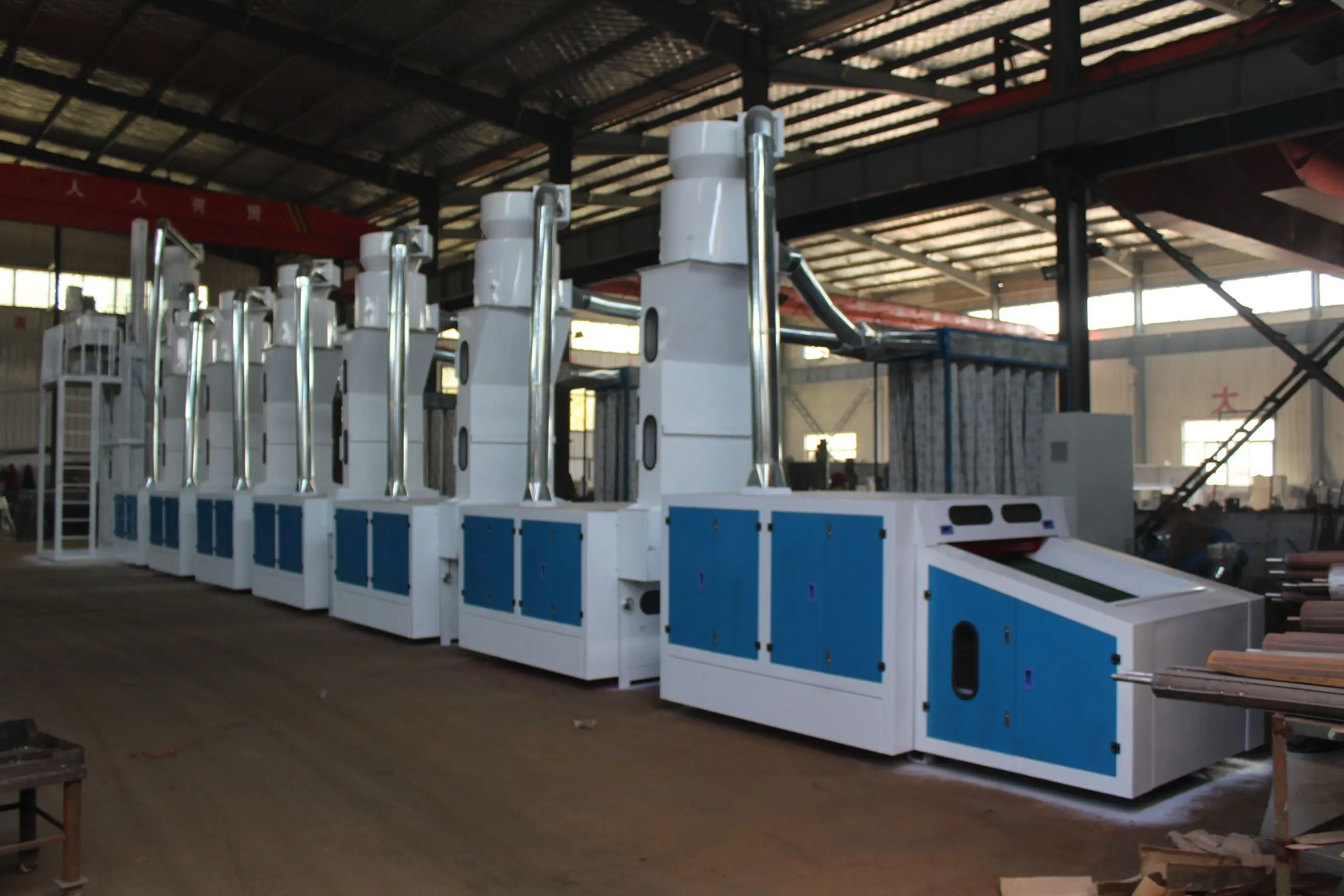 gaomi rongda fabric cotton waste recycling machine