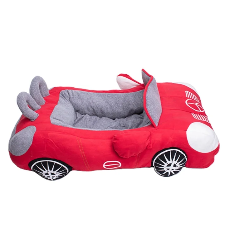 

Amazon Supplier Sports Car Shaped Cotton Warm Handsome Cold resistant Pet Dog Bed
