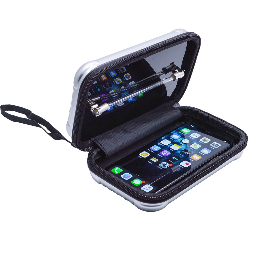 

Multi-purpose Mini UVC Light Mobile Phone Sterilizer Box, 99.9% Killing Germs Pocket Smartphone UV Cell Phone Sanitizer