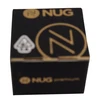 Double sides printing double side foil stamping small black color paper box