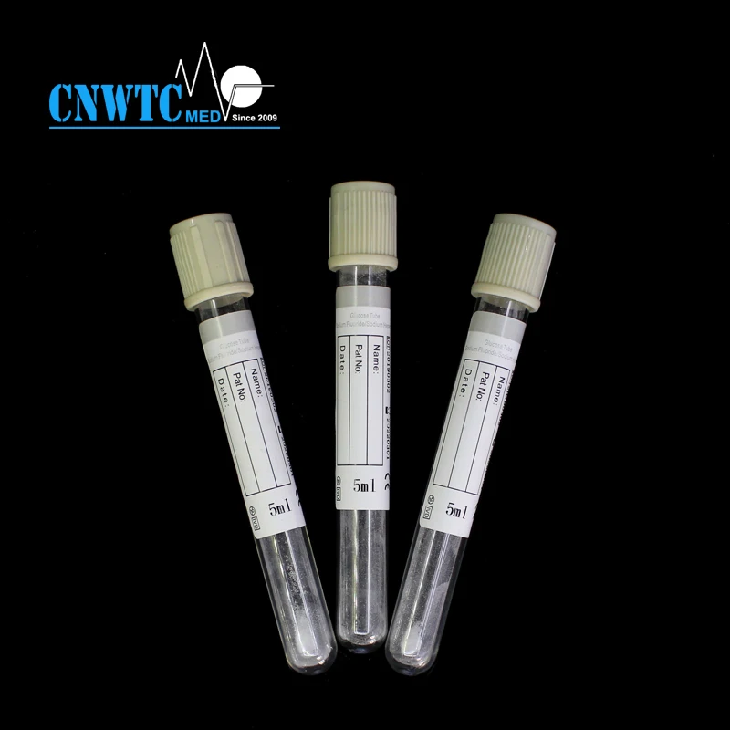 
Gray Vacuum Blood Collection Tube Glucose Tube 
