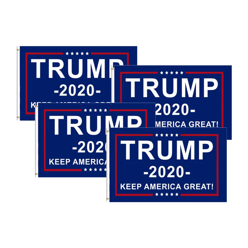 Custom Printed 3x5fts 100polyester Trump Flags Banner 2024 Tank Donald