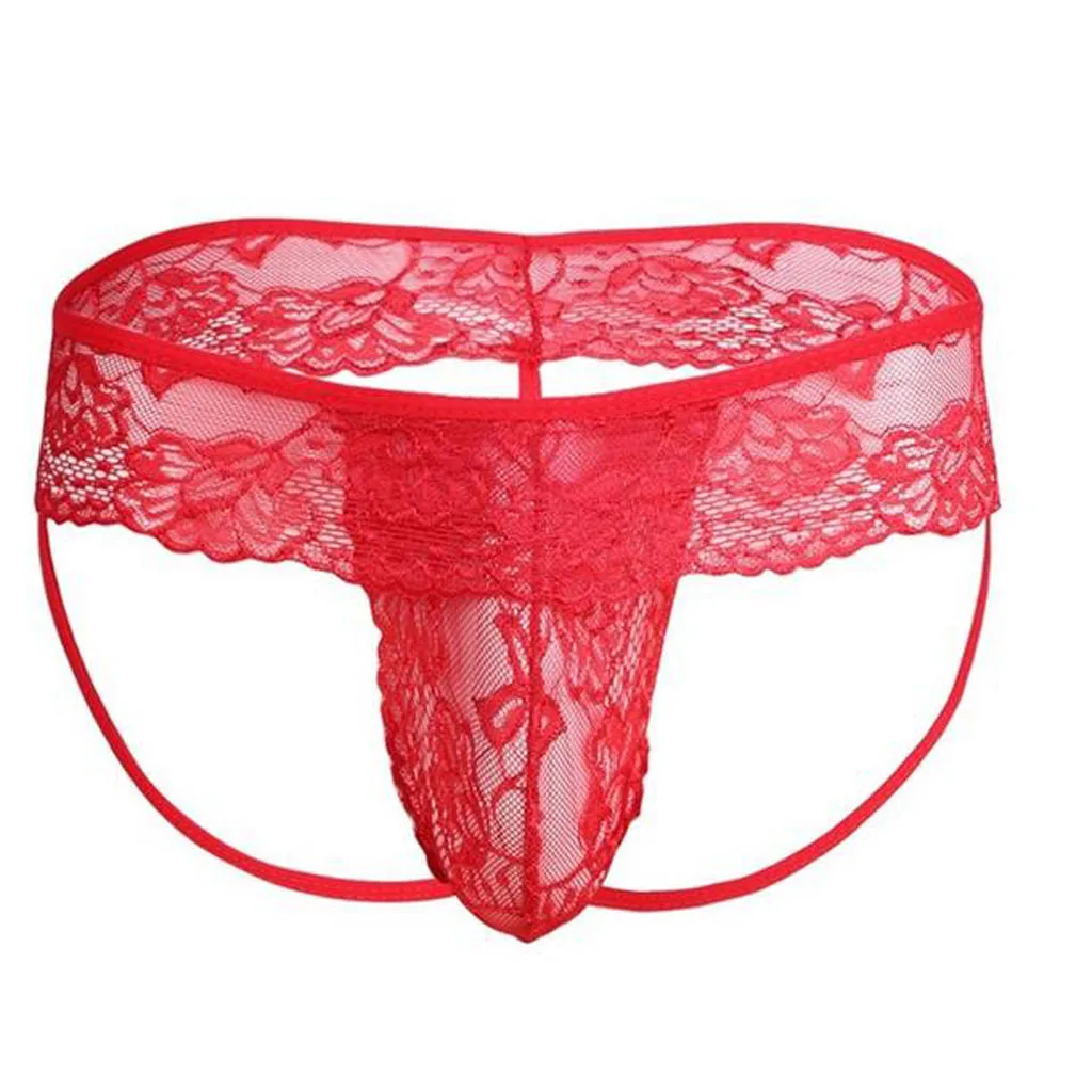 

High Quality Men's Sexy Thong Mens Lace Panties Game Elephant Thong Men's Sexy Thong Plus Size Sexy Underwear