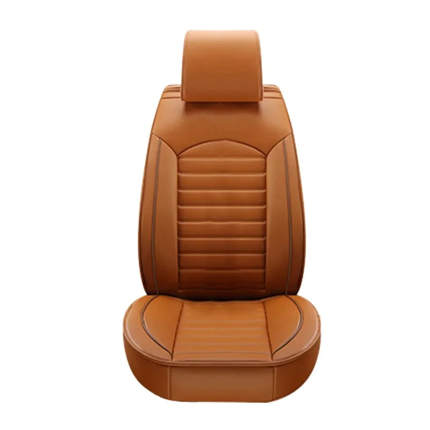 

Muchkey Universal Car Seat Covers All Weather Airbag Compatible Waterproof Leatherette