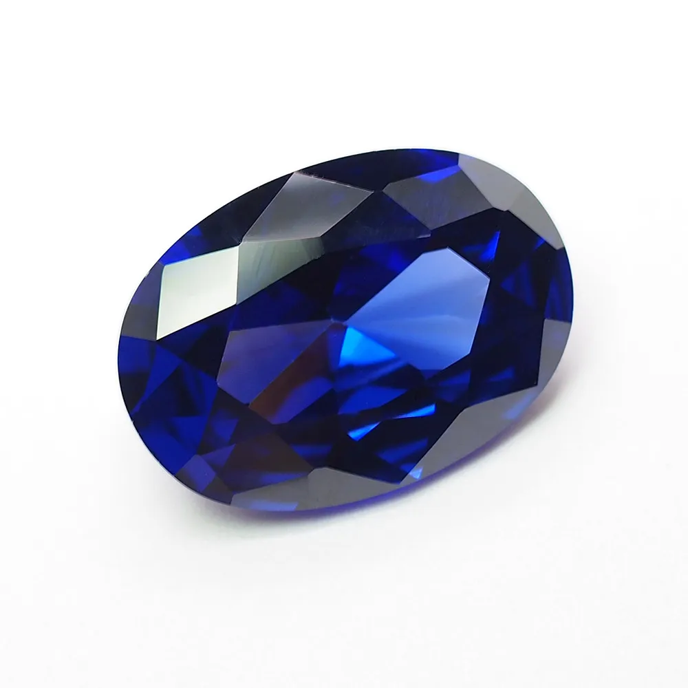 Sapphire BLUE Cubic Zirconia Loose Stones CZ Round Brilliant diamante 1-5mm 