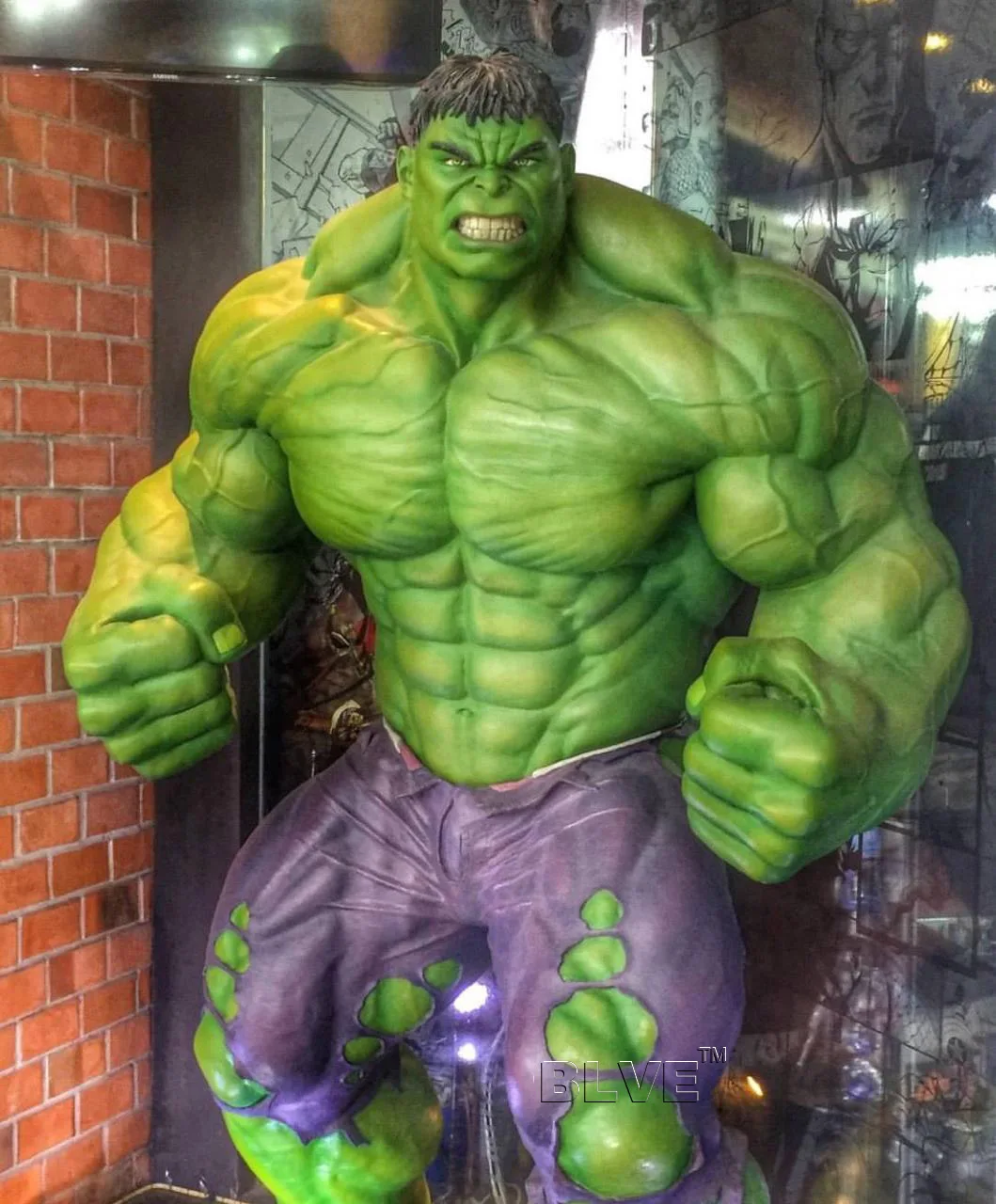 life size marvel characters